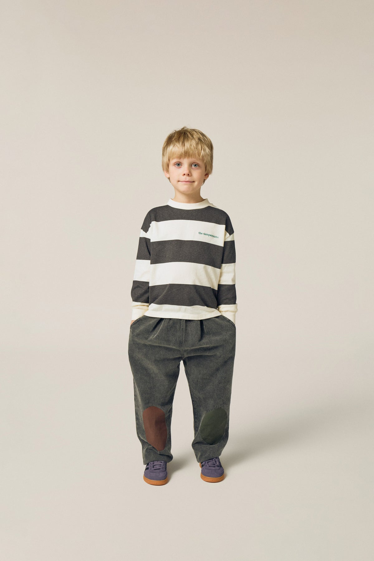Grey Stripes T-Shirt – grey