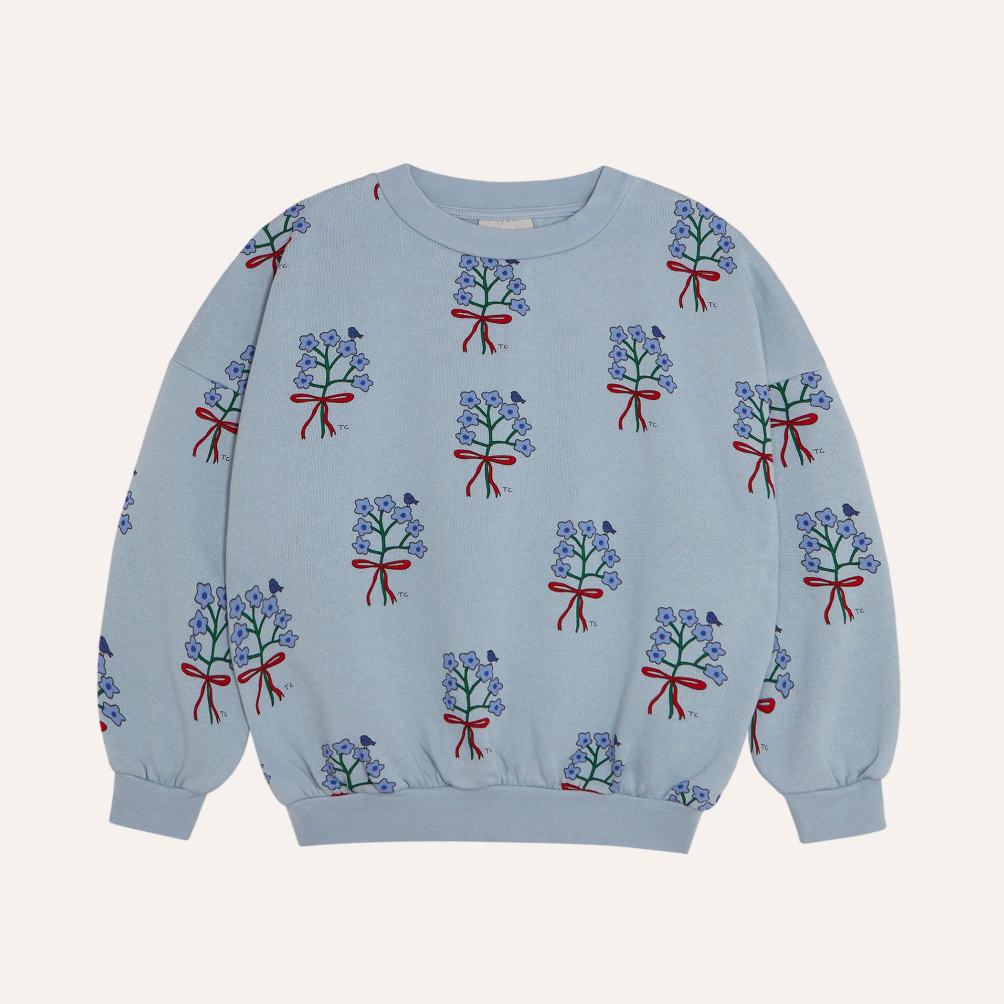 Bouquet Sweatshirt – light blue