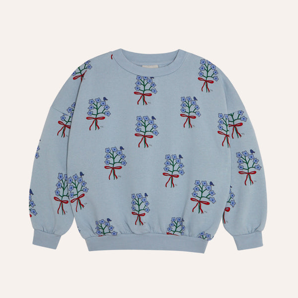 Bouquet Sweatshirt – light blue