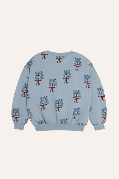 Bouquet Sweatshirt – light blue