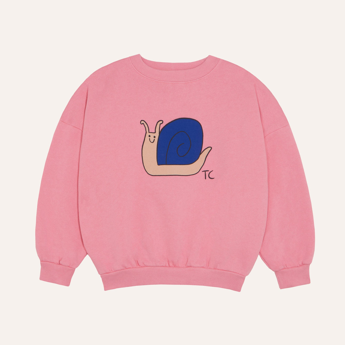 Snail Sweatshirt – pink