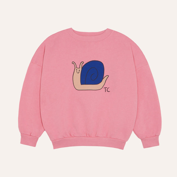 Snail Sweatshirt – pink