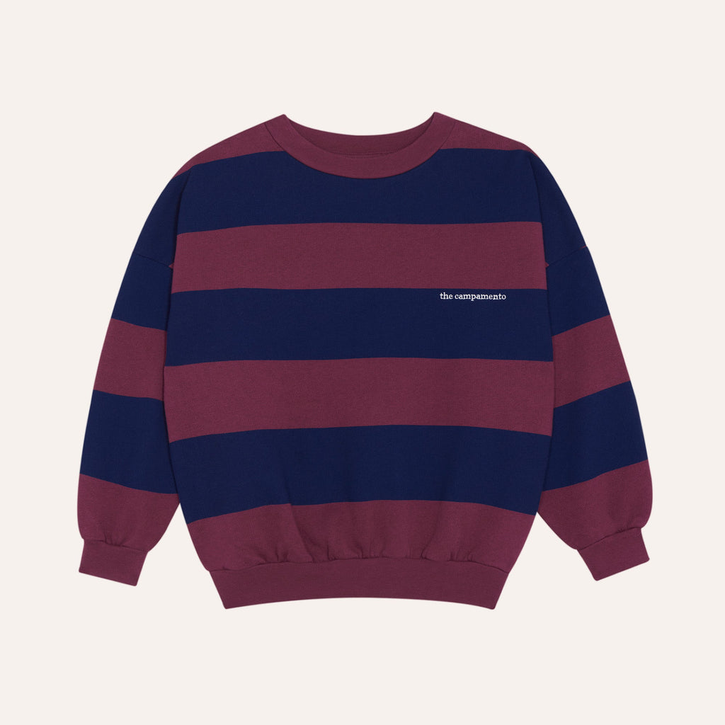 Blue Stripes Sweatshirt – blue
