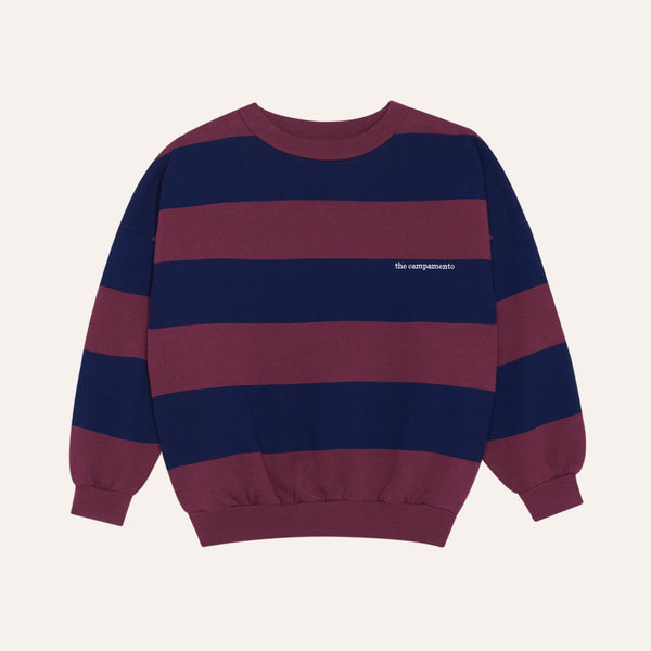 Blue Stripes Sweatshirt – blue