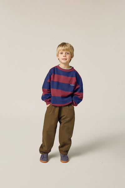 Blue Stripes Sweatshirt – blue