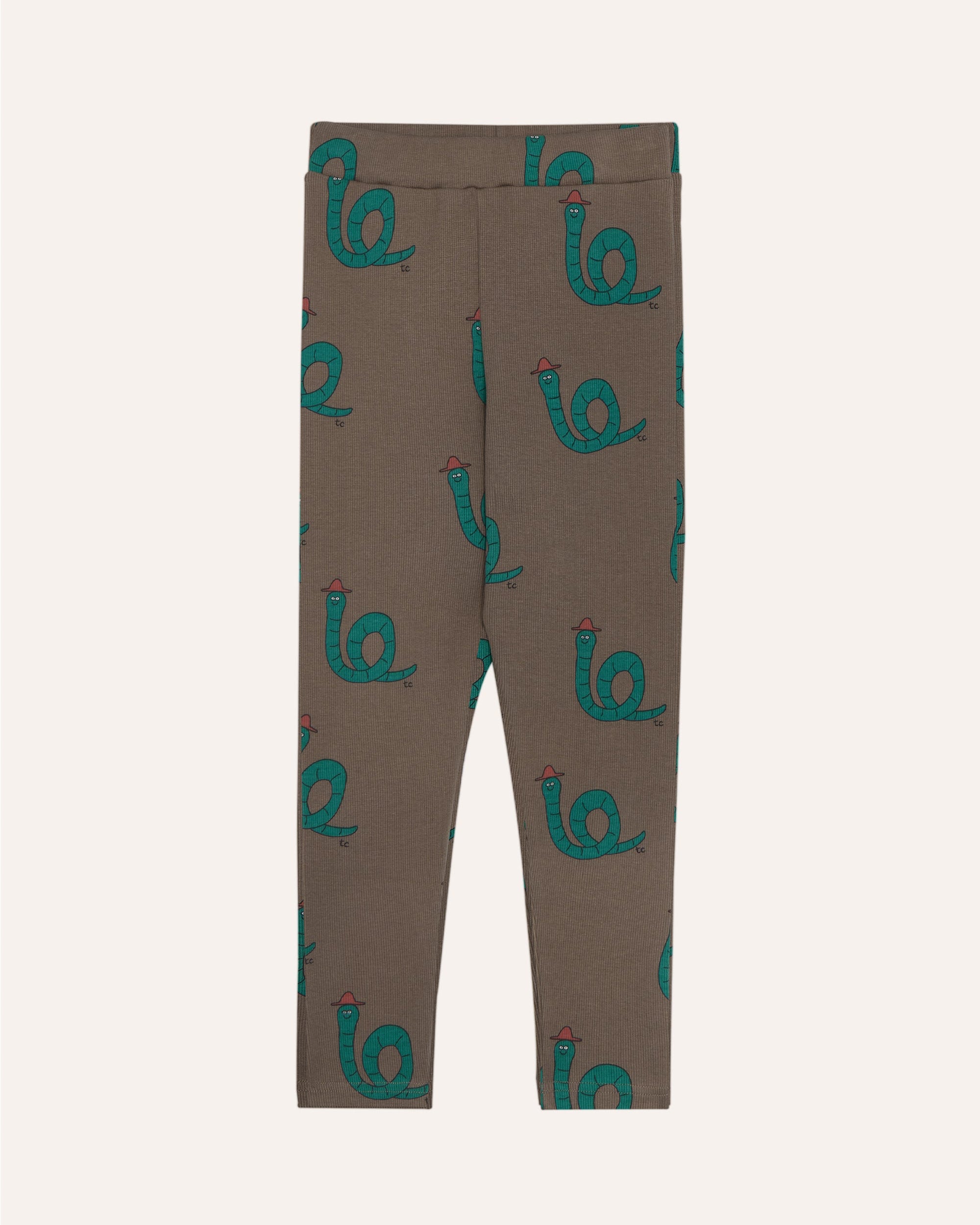 Snakes Leggings – brown