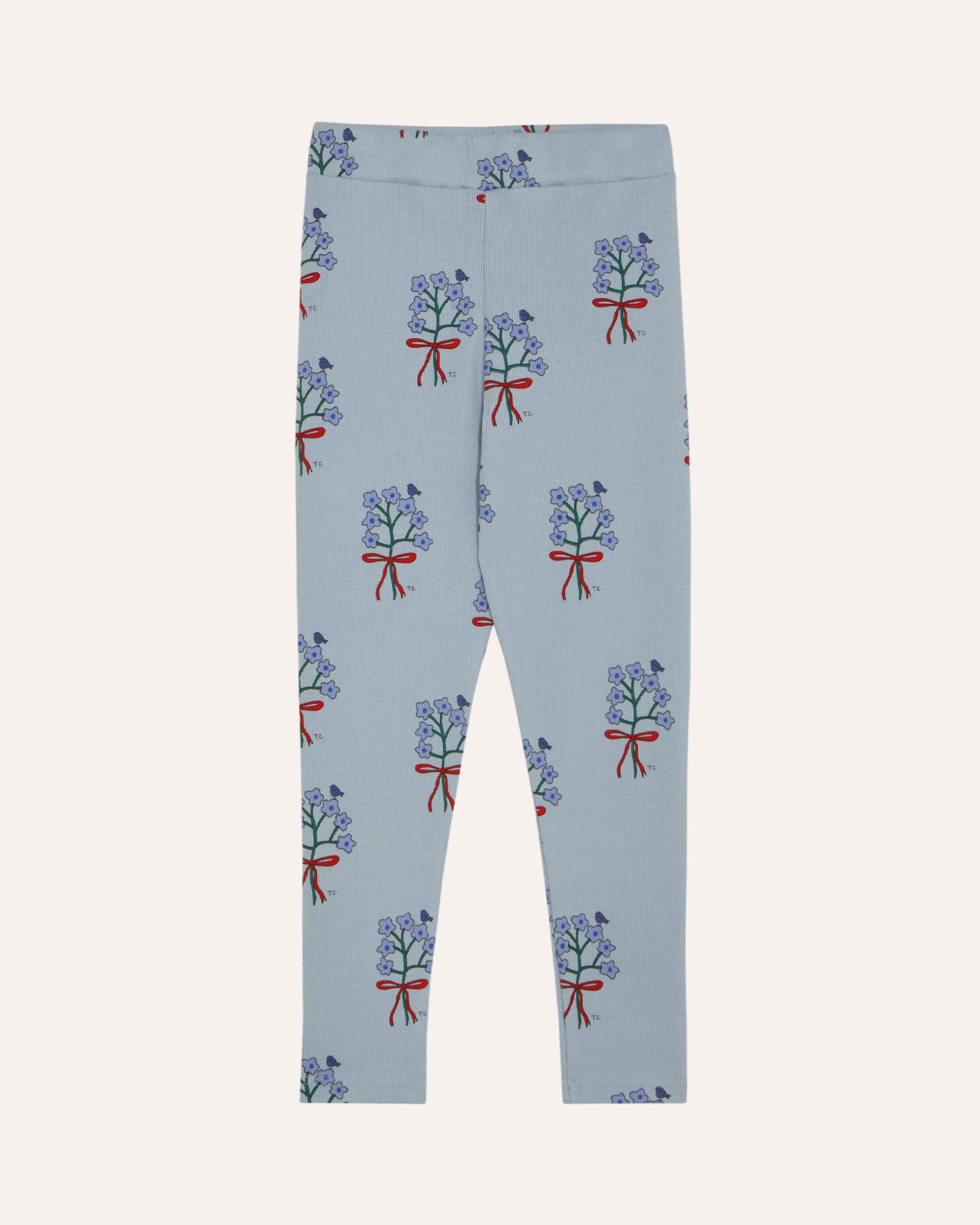 Bouquet Leggings – light blue