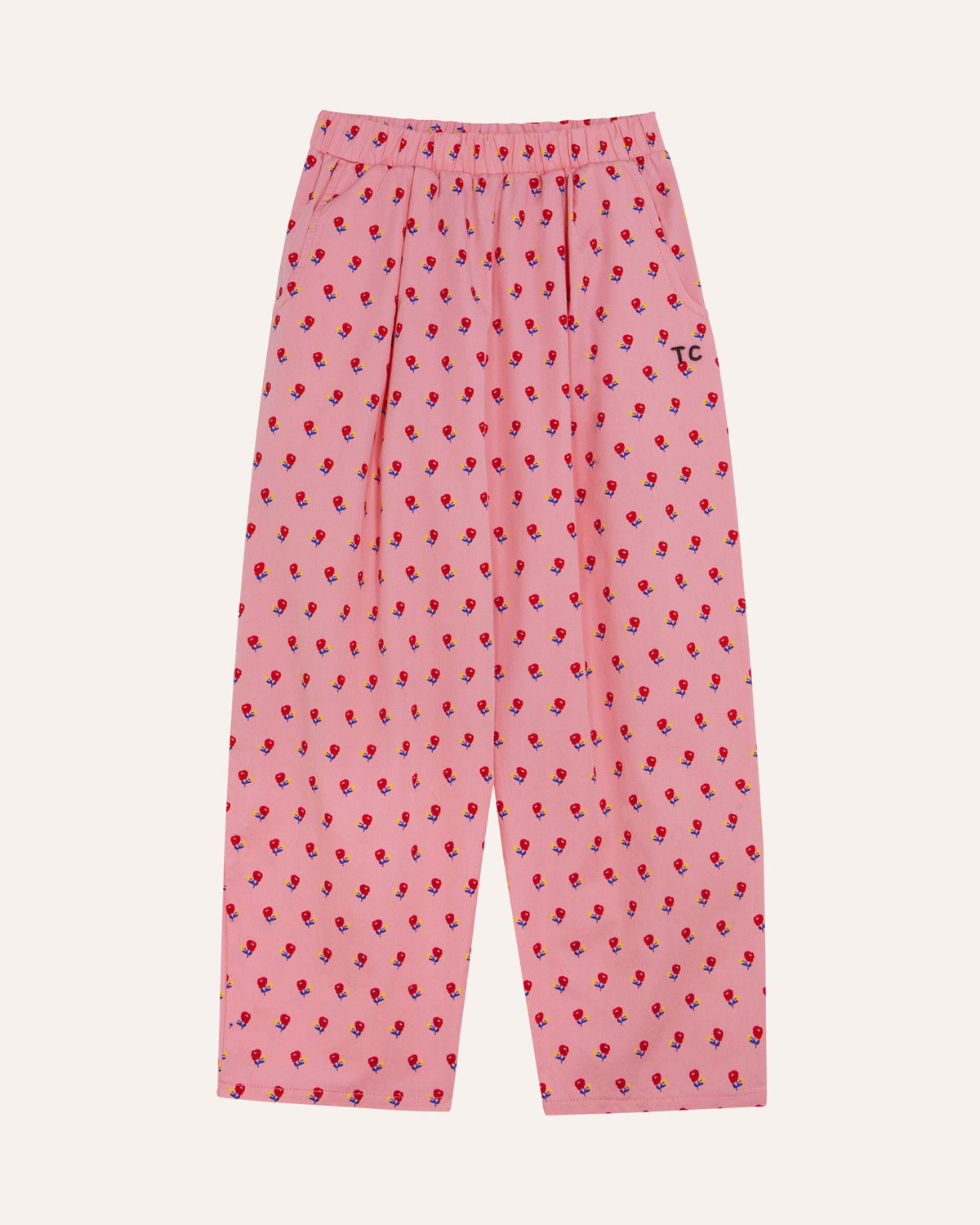 Flowers Trousers – pink