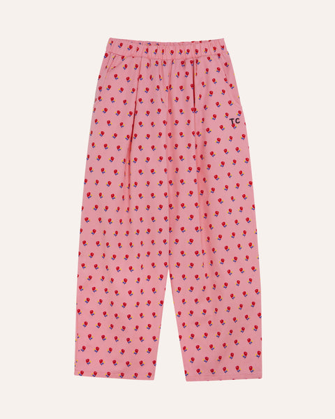 Flowers Trousers – pink