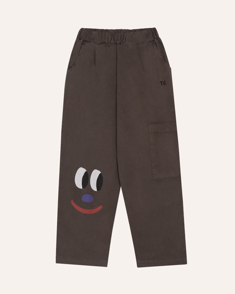 Smiling Face Trousers – brown