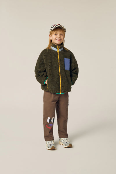 Smiling Face Trousers – brown