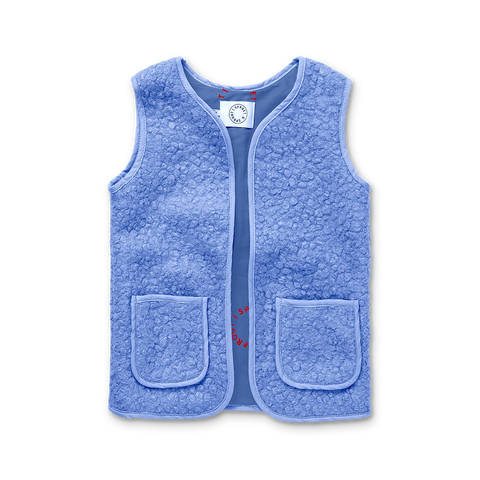 Teddy Vest – ultramarine