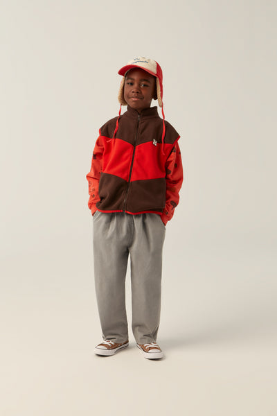 Color Block Zipped Vest