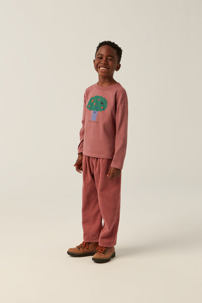 Purple Corduroy Trousers
