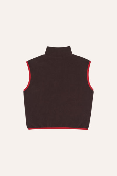 Color Block Zipped Vest