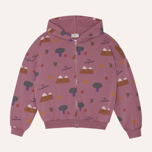 Mountains Zipped Sweatshirt