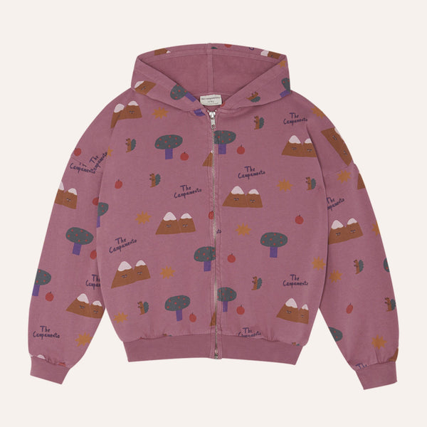Mountains Zipped Sweatshirt
