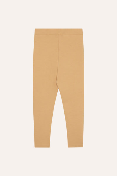 Yellow Knee Patch Leggings