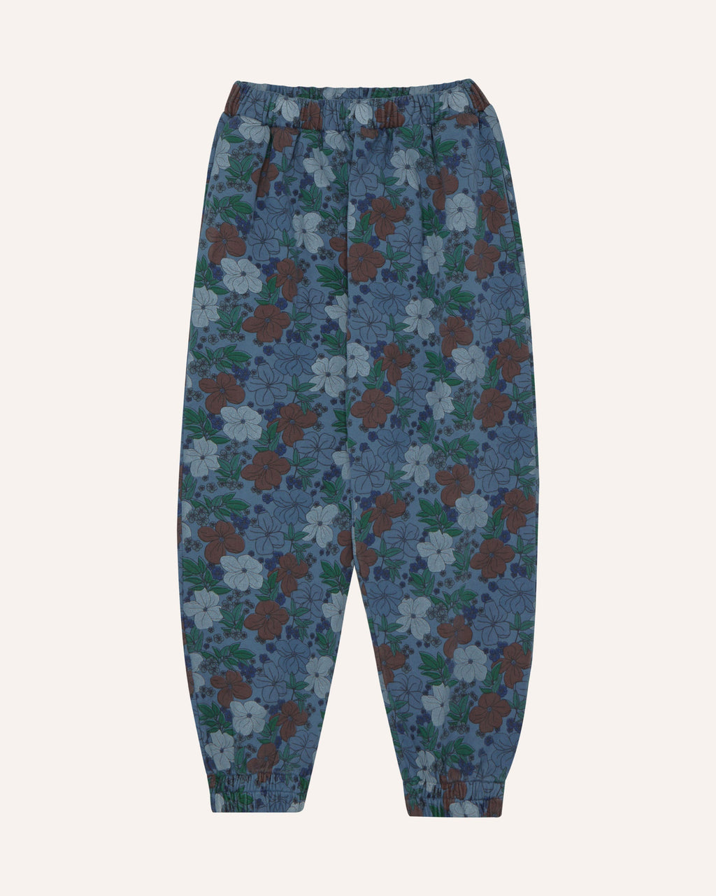Multicolor Flowers Jogging Pants