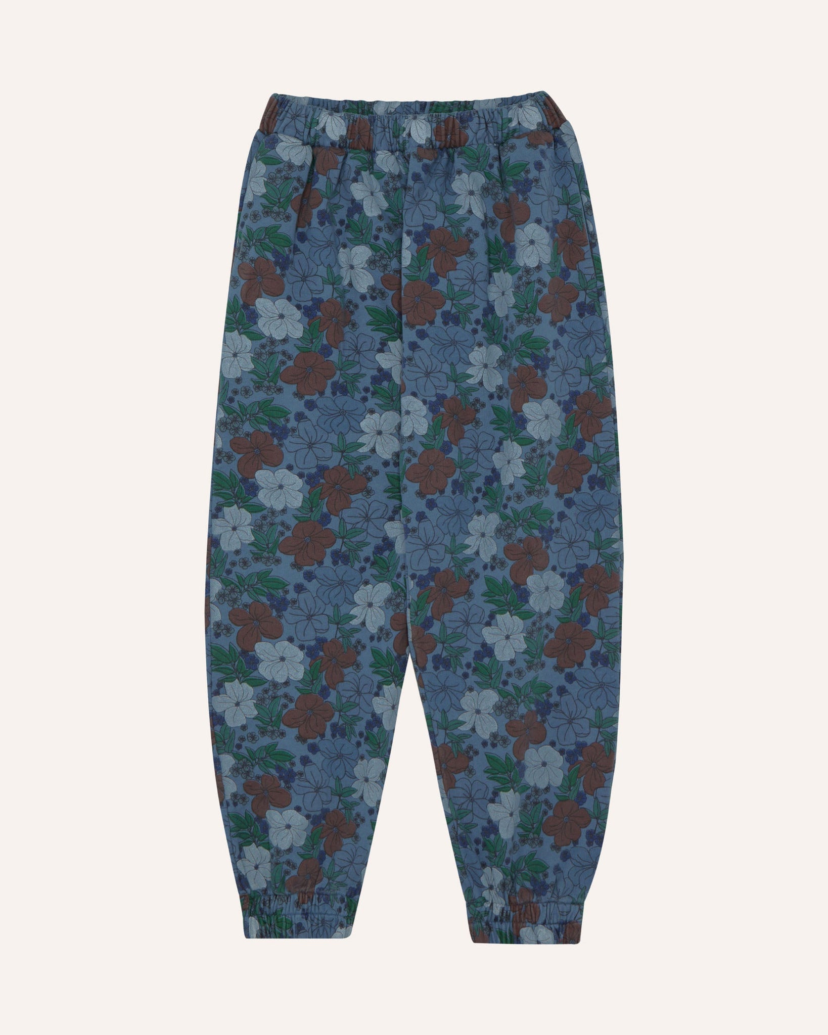 Multicolor Flowers Jogging Pants