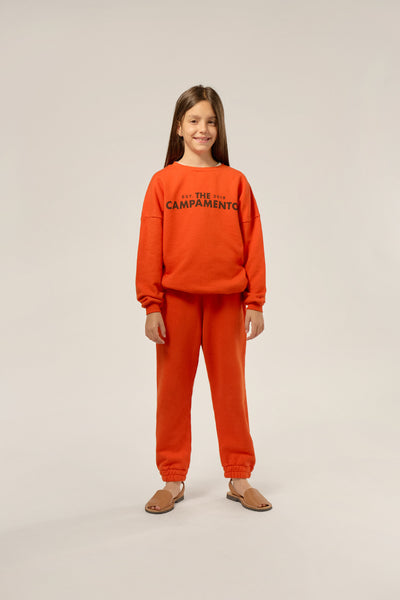 The Campamento Orange Kids Sweatshirt