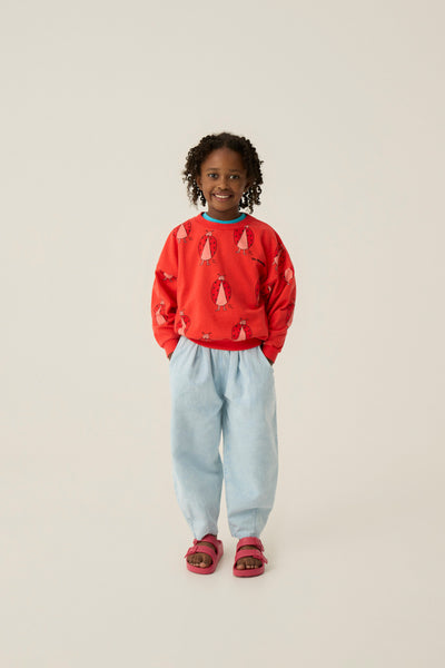 Ladybug Allover Sweatshirt
