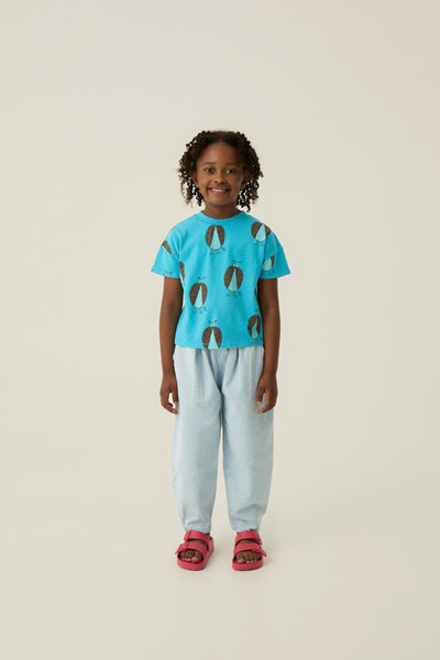 Ladybug All Over T-Shirt – blue