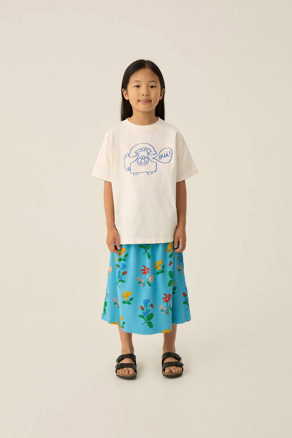 Flowers Allover Skirt