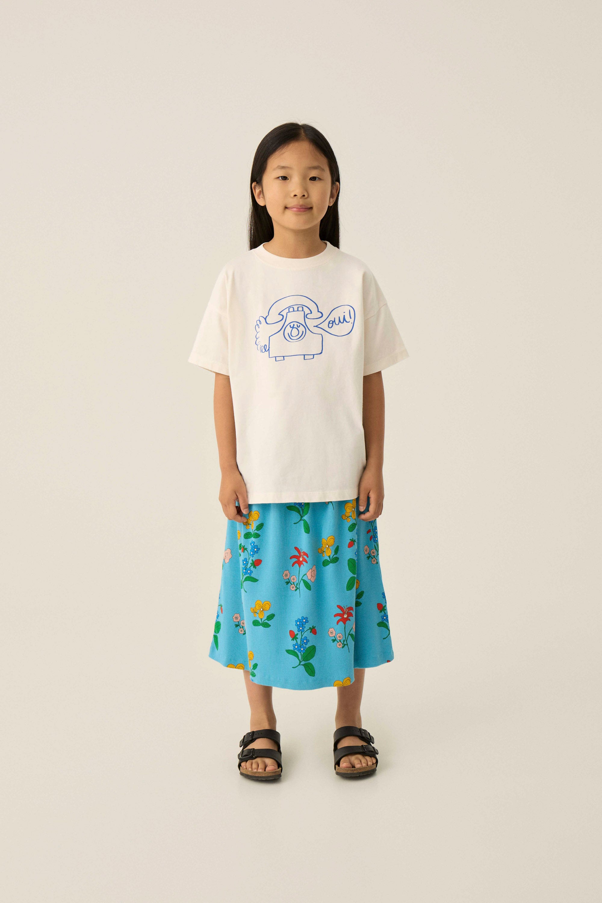 Flowers Allover Skirt