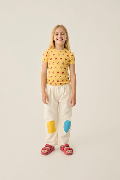 Ladybug Allover T-Shirt – yellow