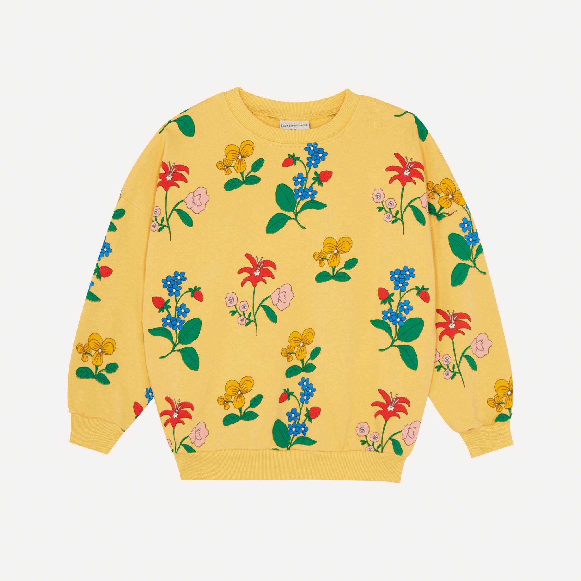 Flowers Allover Sweatshirt