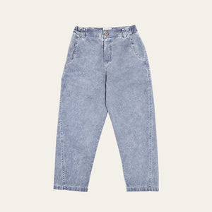 Light Blue Washed Trousers