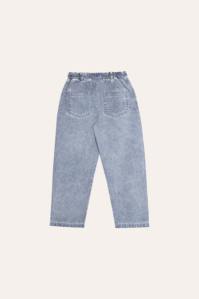 Light Blue Washed Trousers