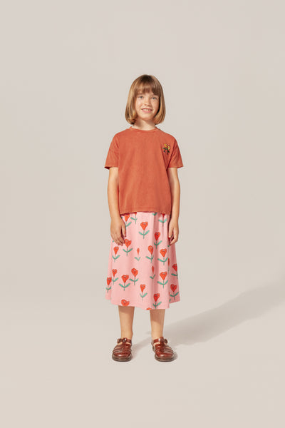 Tulips All Over Kids Skirt