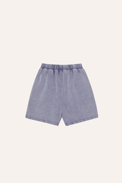Blue Washed Kids Shorts