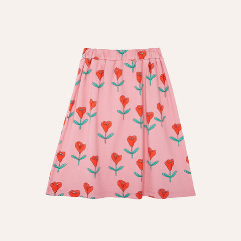 Tulips All Over Kids Skirt