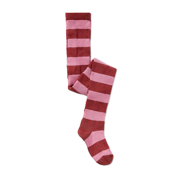 Tights Stripes – garnet