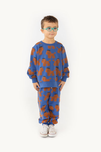 Tiny Poodle Sweatpant – cobalt blue