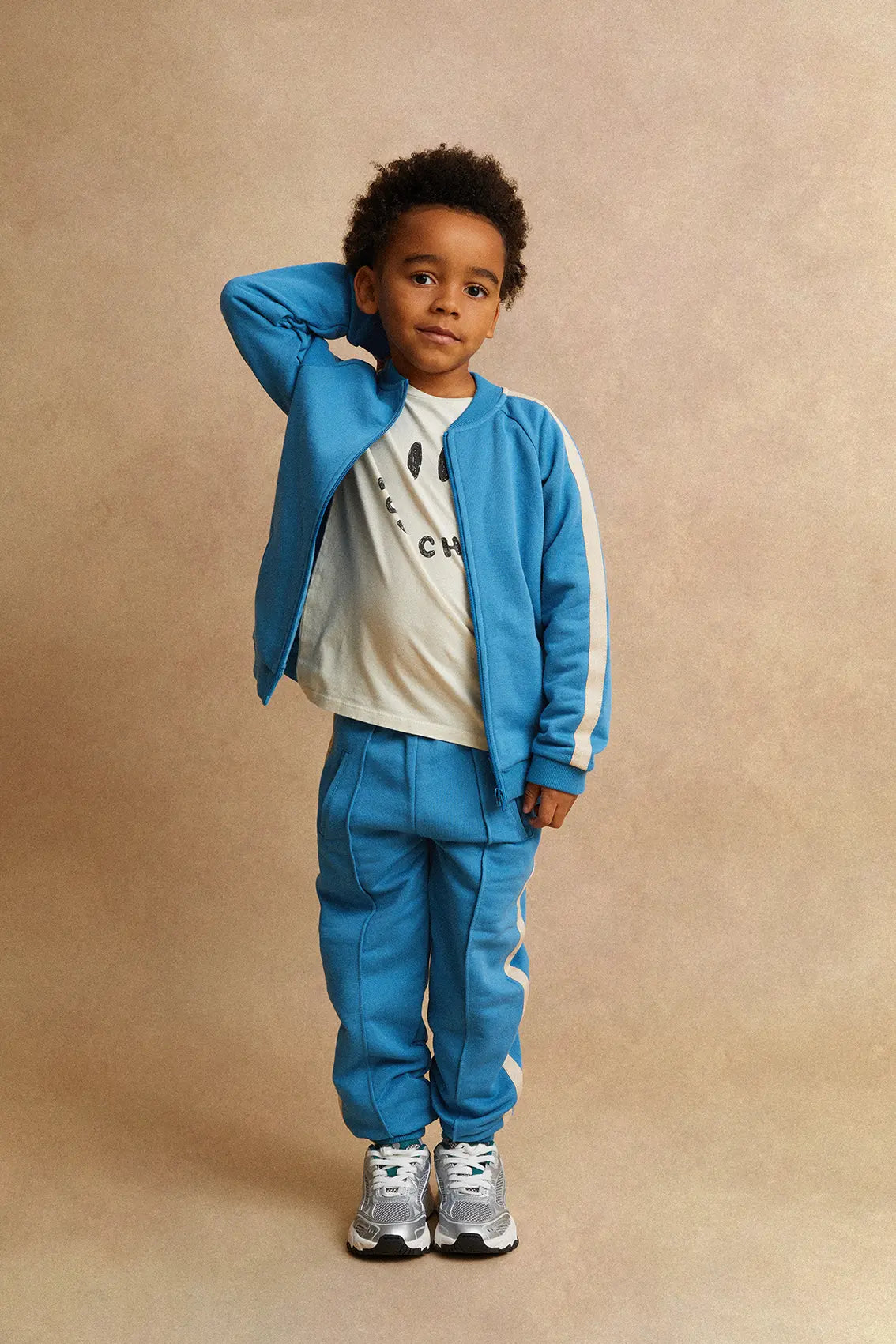 Track Jacket El Director – chalkboard blue
