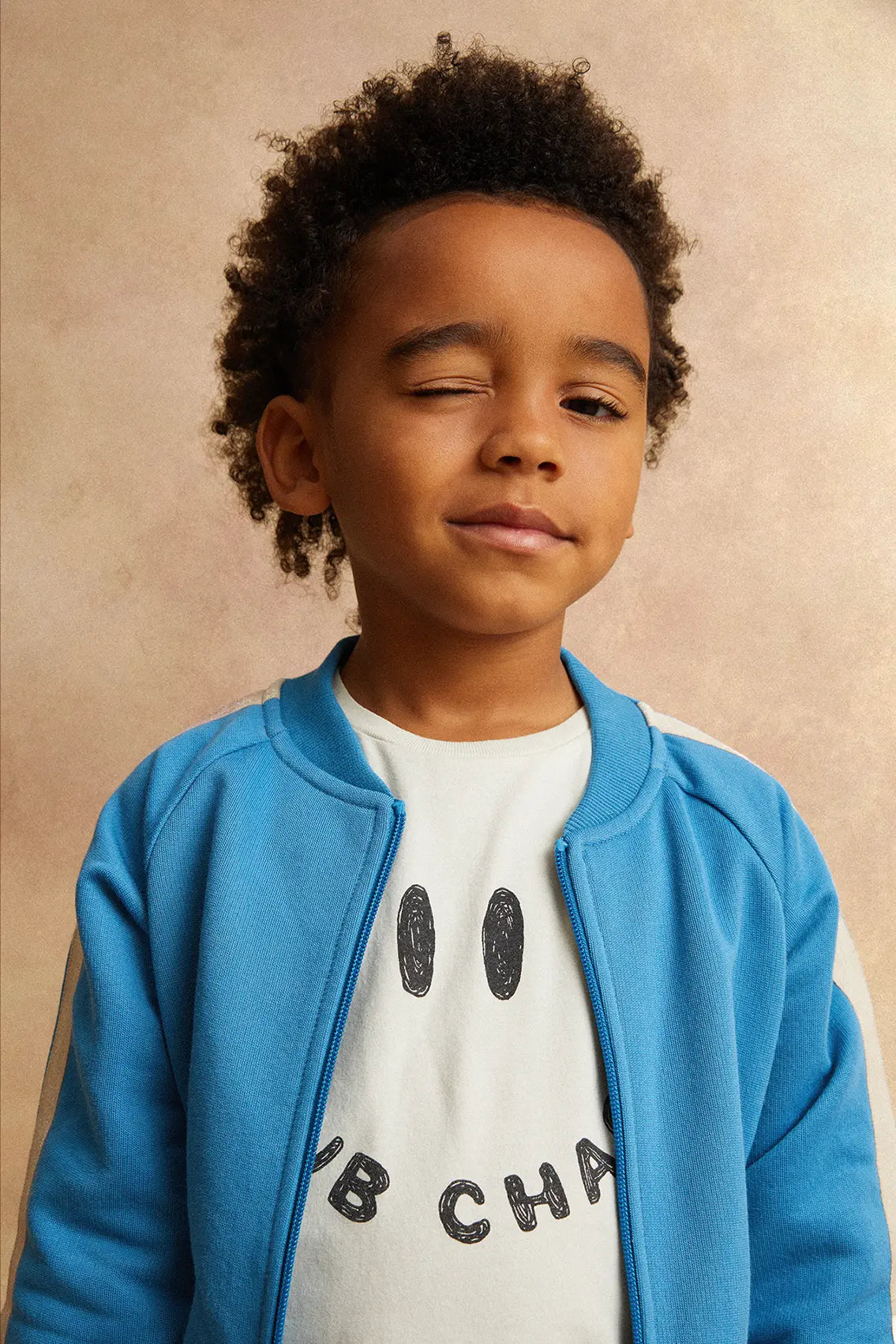 Track Jacket El Director – chalkboard blue
