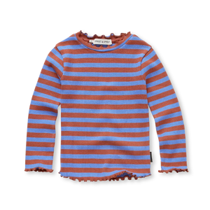 Turtle Neck Waffle Stripes – ultramarine