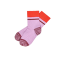 Colour Block Socks – orchid