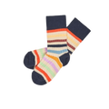 Classic Stripe Socks – dark navy/multi stripe