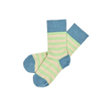 Classic Stripe Socks – washed indigo/emerald