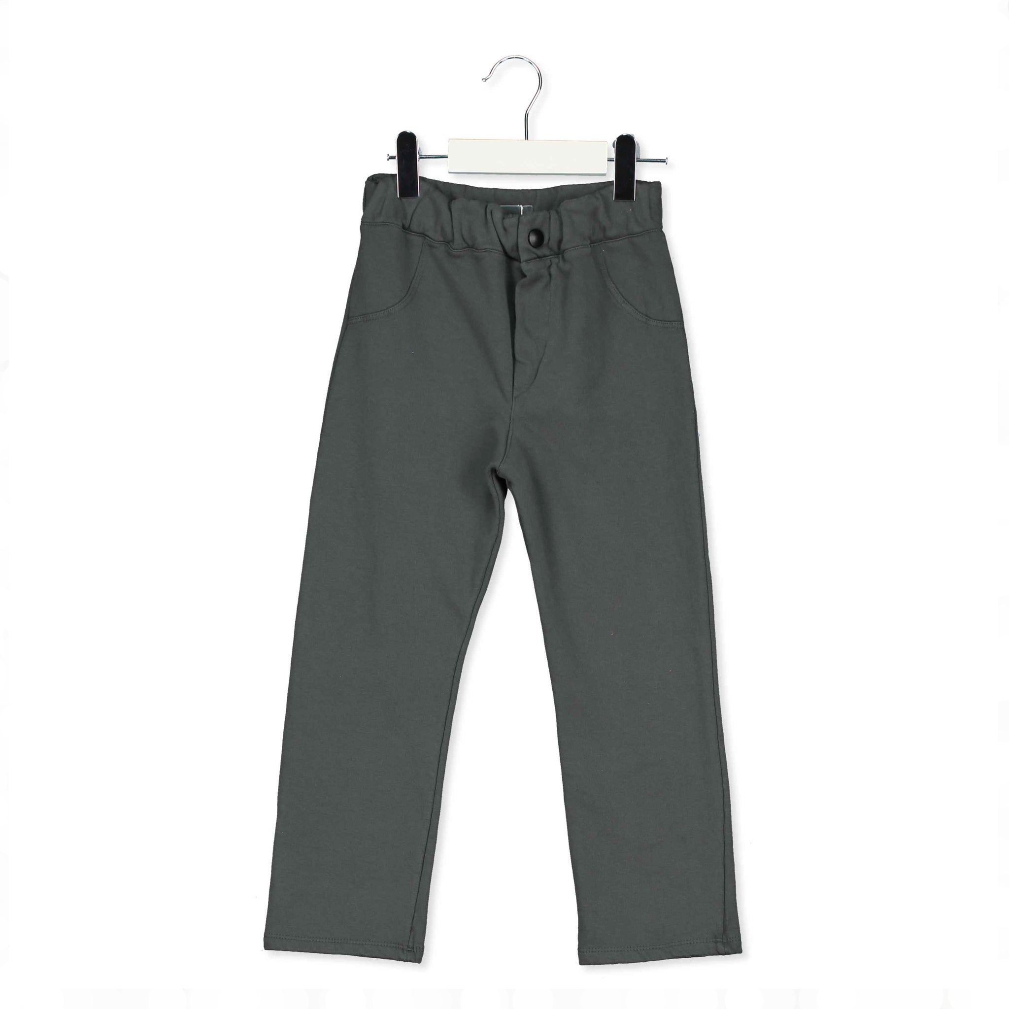 Straight "5 Pockets" Pants – anthracite