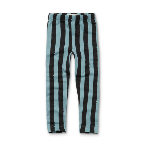 Legging Painted Stripe Print – ice blue