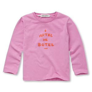 T-Shirt Hotel de Botel – purple pink