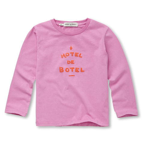 T-Shirt Hotel de Botel – purple pink