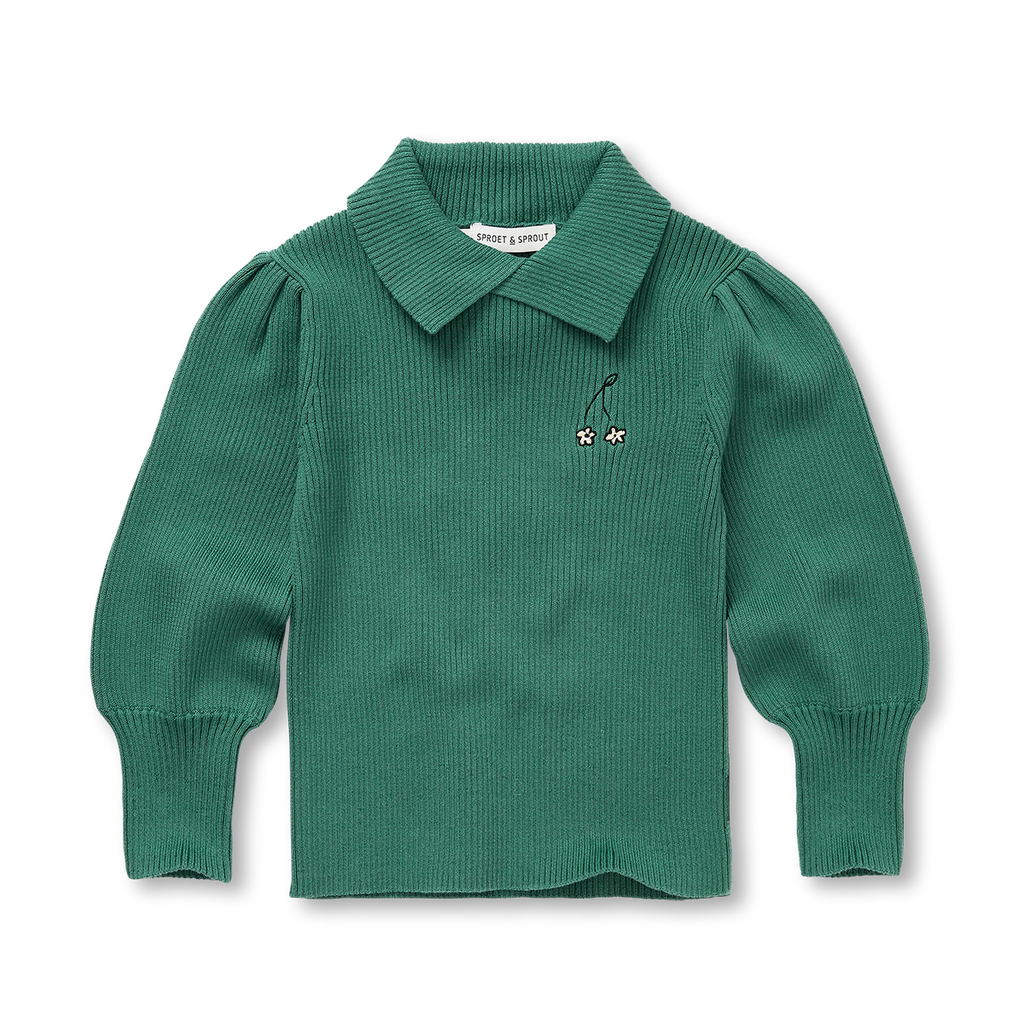 Sweater Collar Cherry Blossom – evergreen