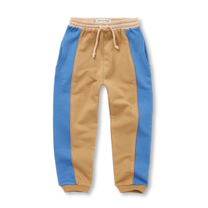 Sweatpants Colourblock – light mustard